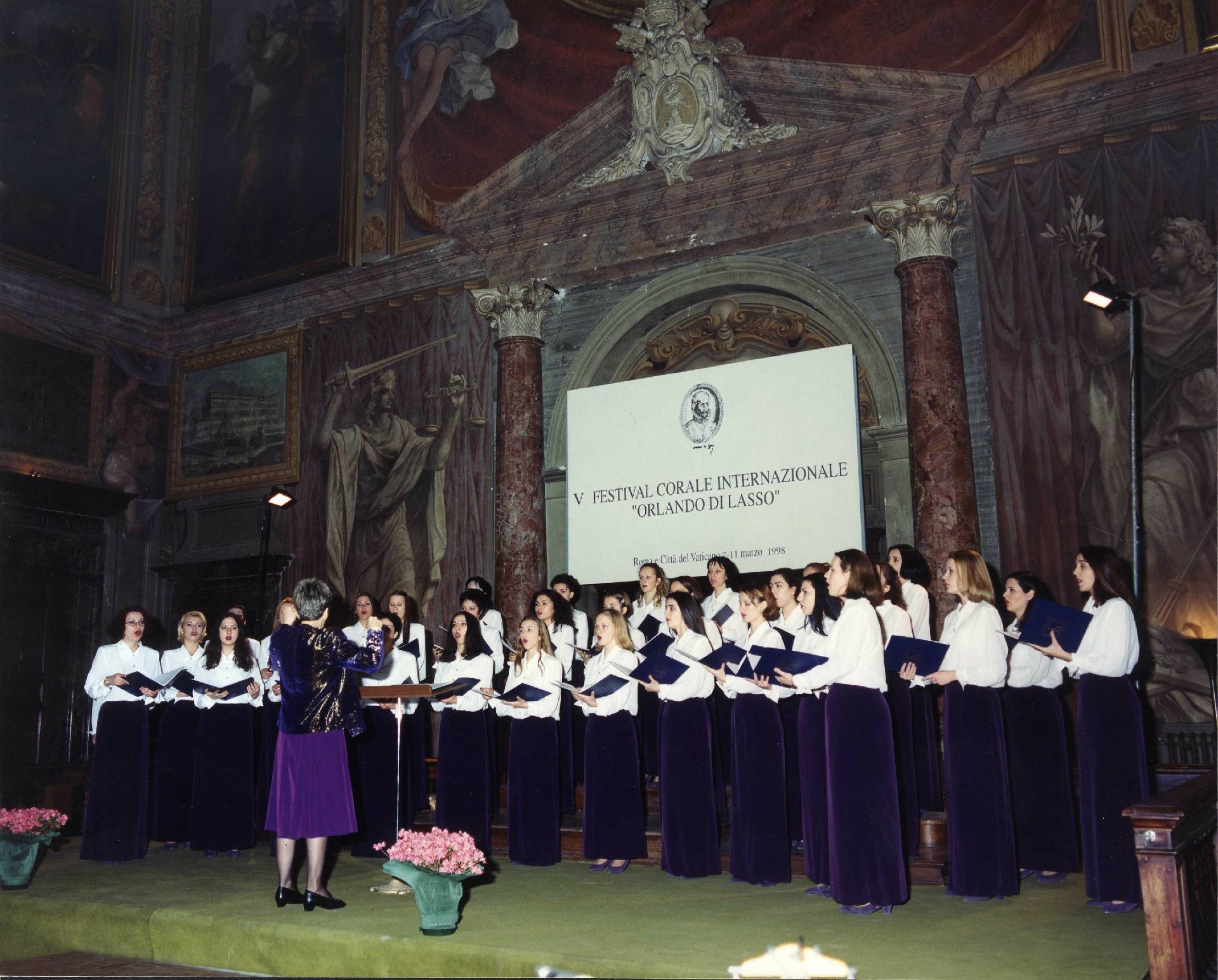 Међународни хорски фестивал Orlando di Lasso, Рим 1998.