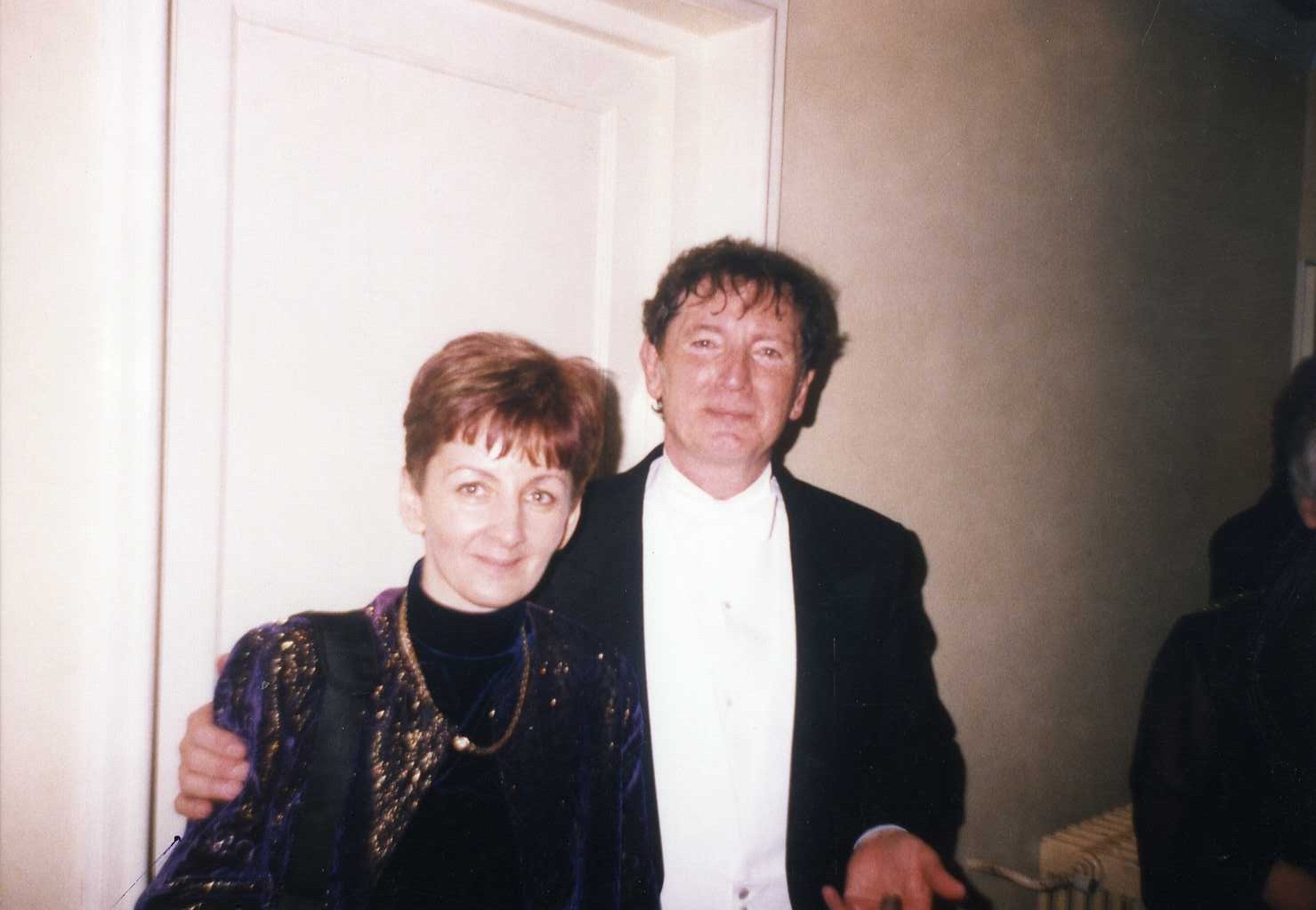 Са диригентом Урошом Лајовицем, Коларчева задужбина 2002.