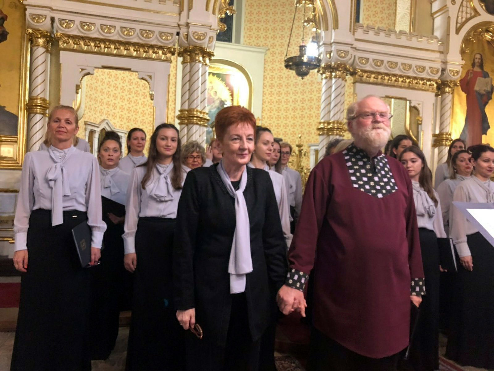 Концерт у Гркокатоличкој цркви у Будимпешти са хором Св. Ефрем 2019.